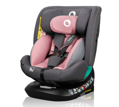 Дитяче автокрісло Lionelo BASTIAAN ONE I-SIZE PINK ROSE Дитяче автокрісло Lionelo BASTIAAN ONE I-SIZE PINK ROSE