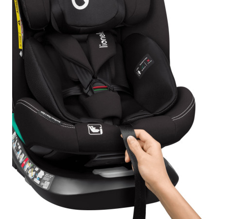 Дитяче автокрісло Lionelo BASTIAAN I-SIZE BLACK CARBON Дитяче автокрісло Lionelo BASTIAAN I-SIZE BLACK CARBON