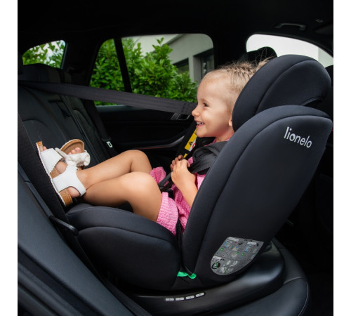 Дитяче автокрісло Lionelo BASTIAAN I-SIZE BLACK CARBON Дитяче автокрісло Lionelo BASTIAAN I-SIZE BLACK CARBON
