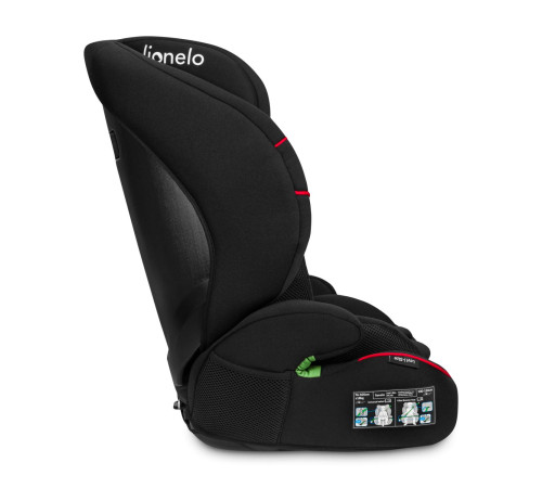 Дитяче автокрісло Lionelo LEVI I-SIZE SPORTY BLACK Дитяче автокрісло Lionelo LEVI I-SIZE SPORTY BLACK