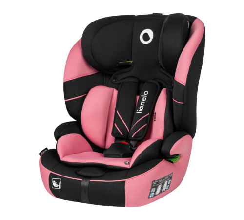 Дитяче автокрісло Lionelo LEVI ONE I-SIZE PINK ROSE Дитяче автокрісло Lionelo LEVI ONE I-SIZE PINK ROSE