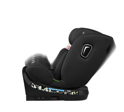 Дитяче автокрісло Lionelo BRAVE I-SIZE BLACK CARBON Дитяче автокрісло Lionelo BRAVE I-SIZE BLACK CARBON
