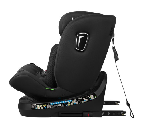 Дитяче автокрісло Lionelo BRAVE I-SIZE BLACK CARBON Дитяче автокрісло Lionelo BRAVE I-SIZE BLACK CARBON