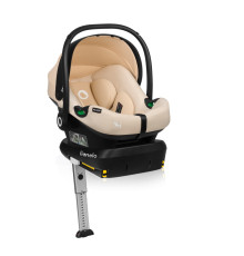 База з автокріслом Lionelo ASTRID I-SIZE SET BEIGE SAND