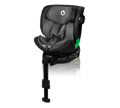 Дитяче автокрісло Lionelo HARMONY I-SIZE GREY GRAPHITE LEATHER Дитяче автокрісло Lionelo HARMONY I-SIZE GREY GRAPHITE LEATHER