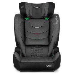 Автокрісло Nukido Louis чорно-сіре 15-36 кг ISOFIX