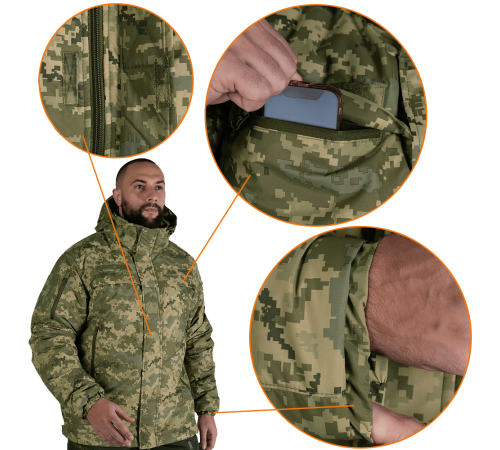 Куртка Patrol System 3.0 Climashell Піксель (7406), XXL