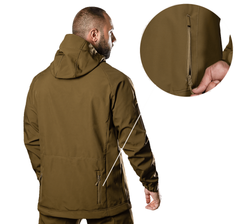 Куртка Stalker SoftShell Койот (7346), L