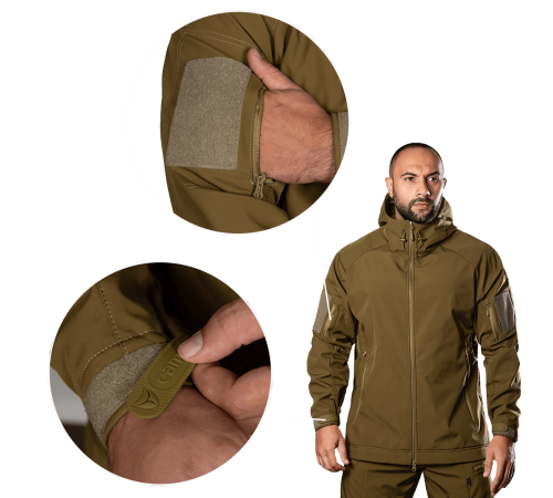 Куртка Stalker SoftShell Койот (7346), L