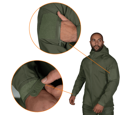 Куртка Stalker SoftShell Олива (7225), XXXL