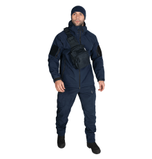 Куртка Stalker SoftShell Темно-синя (7005), S