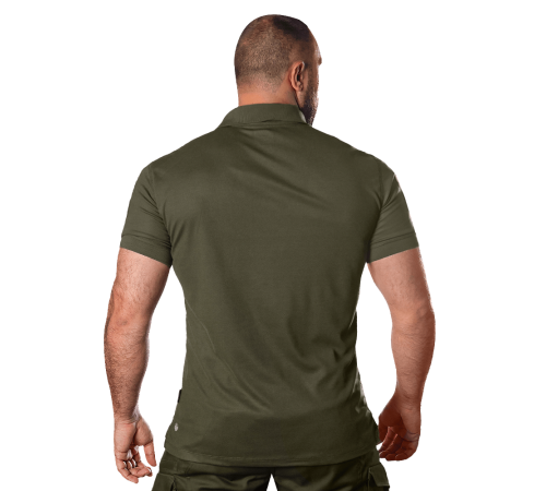 Поло Army ID 2.0 CoolPass Pique LT Олива (8082), XS