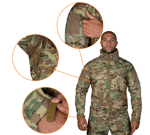 Куртка Phantom SoftShell Multicam (7286), S