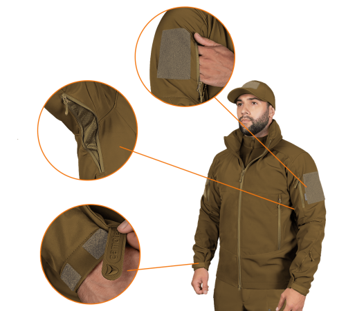 Куртка Phantom SoftShell Койот (7293), M