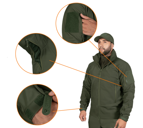 Куртка Phantom SoftShell Олива (7294), M