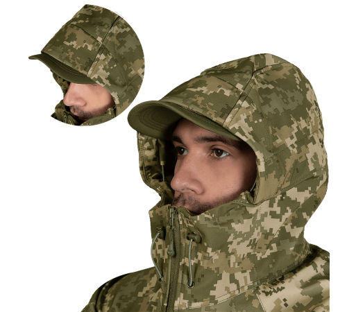 Куртка CM Stalker SoftShell Піксель (7379), XXL