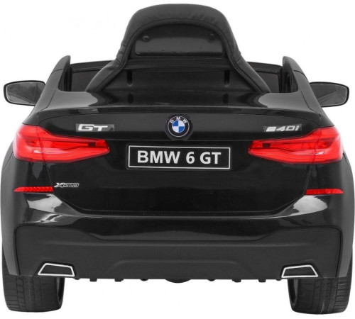 Дитяча акумуляторна машинка BMW 6 GT Чорна