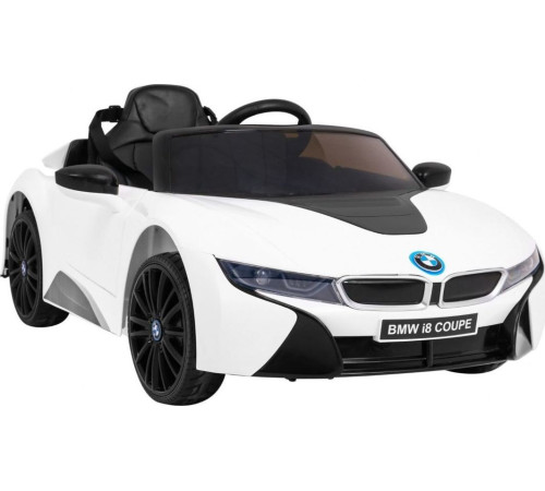 Дитяча акумуляторна машинка BMW I8 Lift Battery Car Біла Дитяча акумуляторна машинка BMW I8 Lift Battery Car Біла