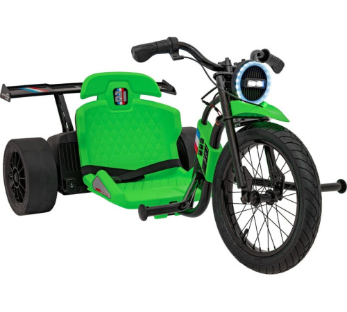 Дитяча акумуляторна машинка DRIFT BIKE 21 Зелена Дитяча акумуляторна машинка DRIFT BIKE 21 Зелена