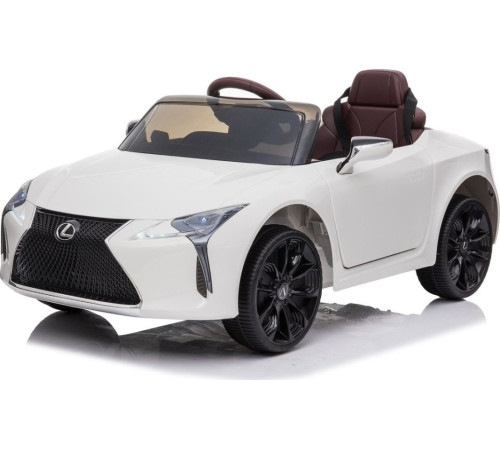 Дитяча акумуляторна машинка Lexus LC500 Біла Дитяча акумуляторна машинка Lexus LC500 Біла