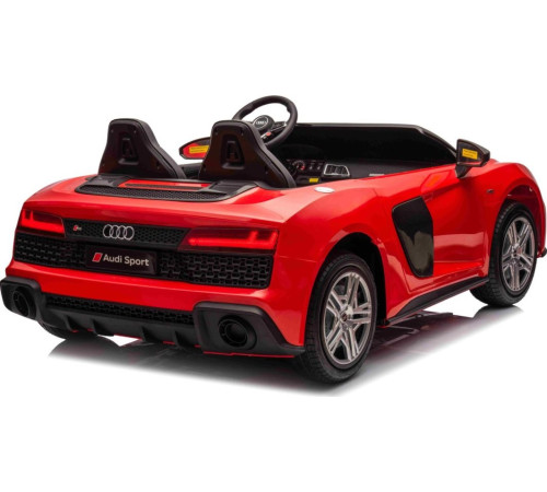 Дитяча акумуляторна машинка Audi Spyder R8 LIFT STRONG Червона Дитяча акумуляторна машинка Audi Spyder R8 LIFT STRONG Червона
