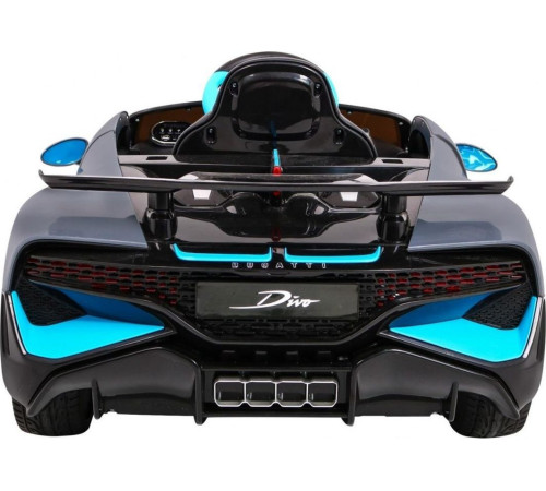 Дитяча акумуляторна машинка Bugatti Divo Сіра Дитяча акумуляторна машинка Bugatti Divo Сіра