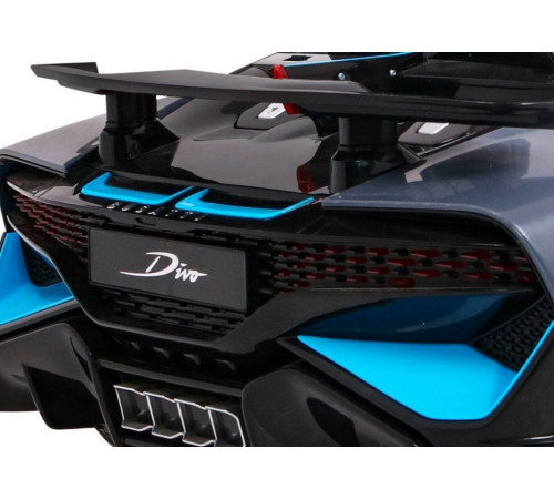 Дитяча акумуляторна машинка Bugatti Divo Сіра Дитяча акумуляторна машинка Bugatti Divo Сіра