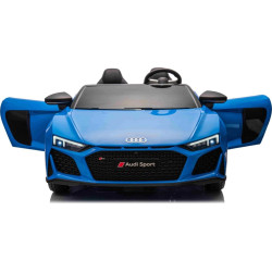 Дитяча акумуляторна машинка Audi Spyder R8 LIFT STRONG Синя