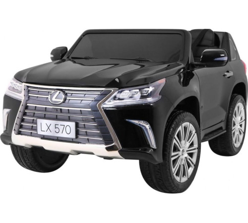 Дитяча акумуляторна машинка Lexus LX570 Чорна Дитяча акумуляторна машинка Lexus LX570 Чорна