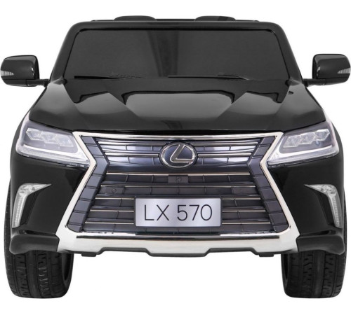 Дитяча акумуляторна машинка Lexus LX570 Чорна Дитяча акумуляторна машинка Lexus LX570 Чорна