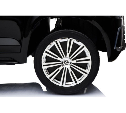 Дитяча акумуляторна машинка Lexus LX570 Чорна Дитяча акумуляторна машинка Lexus LX570 Чорна
