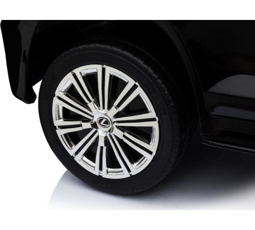 Дитяча акумуляторна машинка Lexus LX570 Чорна Дитяча акумуляторна машинка Lexus LX570 Чорна