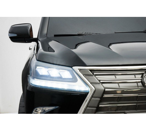 Дитяча акумуляторна машинка Lexus LX570 Чорна Дитяча акумуляторна машинка Lexus LX570 Чорна