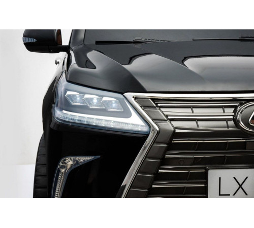 Дитяча акумуляторна машинка Lexus LX570 Чорна Дитяча акумуляторна машинка Lexus LX570 Чорна