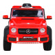 Дитяча акумуляторна машинка Mercedes G63 AMG Червона