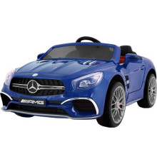 Дитяча акумуляторна машинка Mercedes AMG SL65 Синя