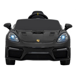 Дитяча акумуляторна машинка Porsche 718 Чорна