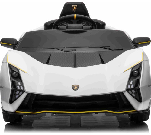 Дитяча акумуляторна машинка Lamborghini Invencible Біла