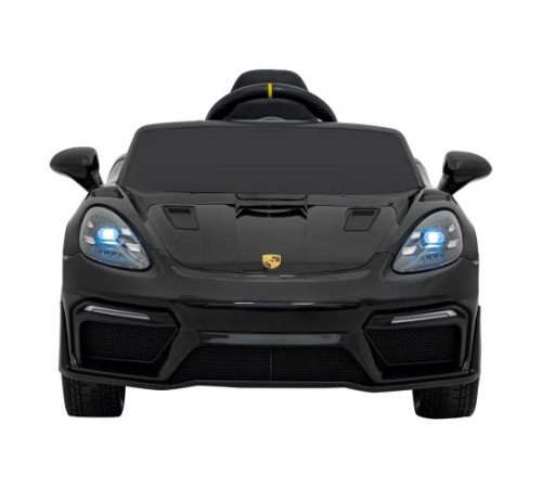 Дитяча акумуляторна машинка Porsche 718 MP4 Чорна Дитяча акумуляторна машинка Porsche 718 MP4 Чорна