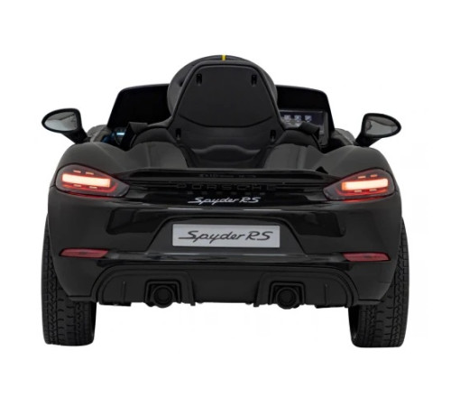 Дитяча акумуляторна машинка Porsche 718 MP4 Чорна Дитяча акумуляторна машинка Porsche 718 MP4 Чорна