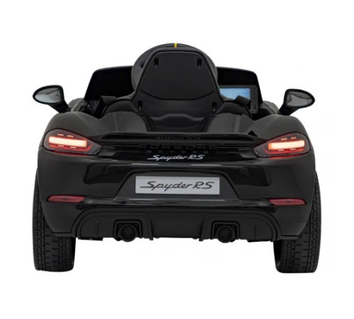 Дитяча акумуляторна машинка Porsche 718 MP4 Чорна Дитяча акумуляторна машинка Porsche 718 MP4 Чорна