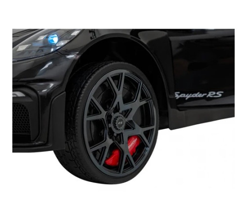 Дитяча акумуляторна машинка Porsche 718 MP4 Чорна Дитяча акумуляторна машинка Porsche 718 MP4 Чорна