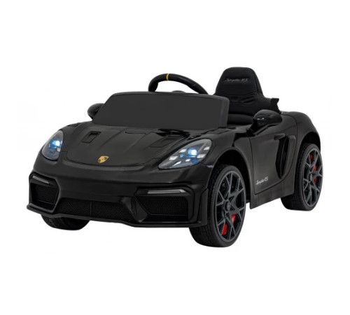 Дитяча акумуляторна машинка Porsche 718 MP4 Чорна Дитяча акумуляторна машинка Porsche 718 MP4 Чорна
