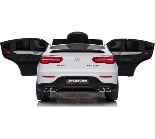 Дитяча акумуляторна машинка Mercedes Benz GLC63S Біла