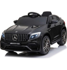 Дитяча акумуляторна машинка Mercedes Benz GLC63S Чорна