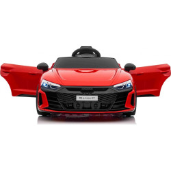 Дитяча акумуляторна машинка Audi RS E-Tron GT Червона