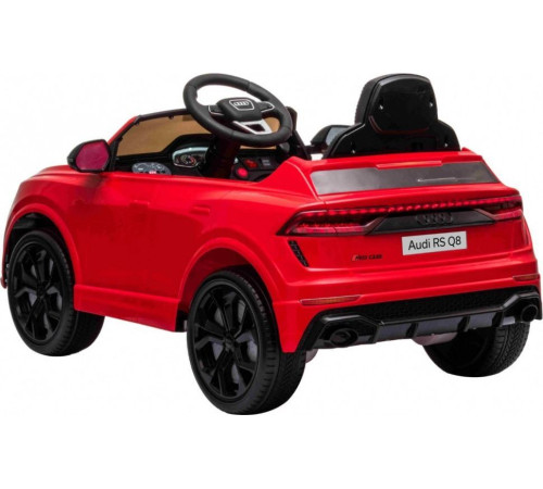 Дитяча акумуляторна машинка Audi RS Q8 Червона Дитяча акумуляторна машинка Audi RS Q8 Червона