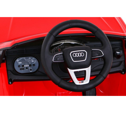 Дитяча акумуляторна машинка Audi RS Q8 Червона Дитяча акумуляторна машинка Audi RS Q8 Червона