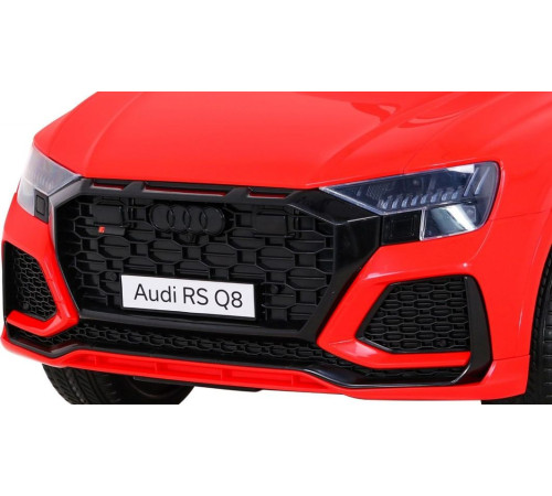 Дитяча акумуляторна машинка Audi RS Q8 Червона Дитяча акумуляторна машинка Audi RS Q8 Червона