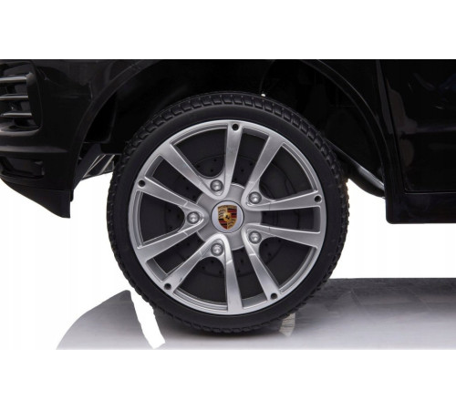 Дитяча акумуляторна машинка Porsche Cayenne S Чорна Дитяча акумуляторна машинка Porsche Cayenne S Чорна